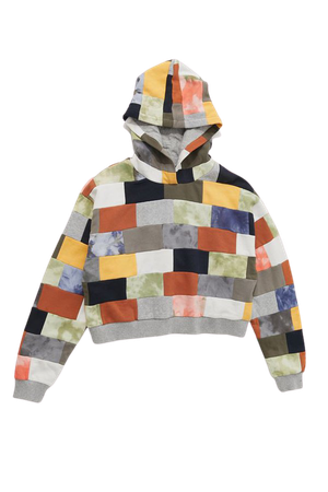 UO Coleman Patchwork Hoodie Sweatshirt | Urban Outfitters