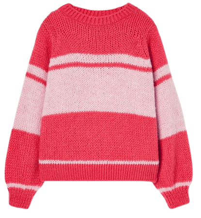 Celia null Gauzy Stripe Sweater , Size US 6 | Joules US