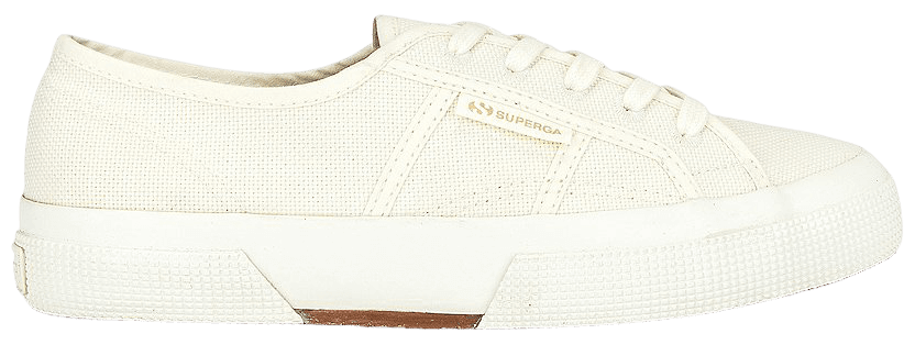Superga 2750 Organic Canvas Sneaker in Bianco | REVOLVE
