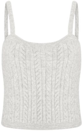 Cable Knit Cami Sweater | Express
