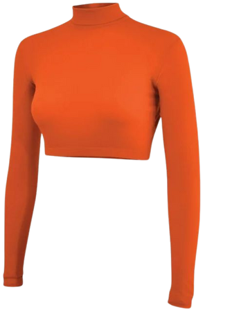 Cropped Cheer Bodysuit - Long Sleeve Cheerleading Turtleneck Crop Top - 100% Nylon Stretch Body Suit For Cheerleaders - Walmart.com