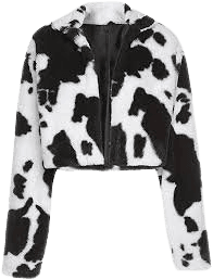 pink cow print jacket - Google Search