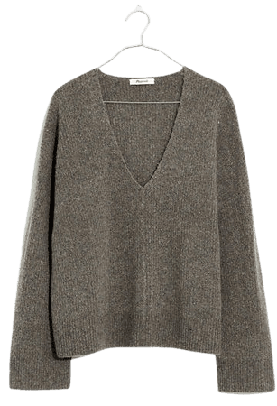 Staley V-Neck Pullover Sweater in Coziest Yarn