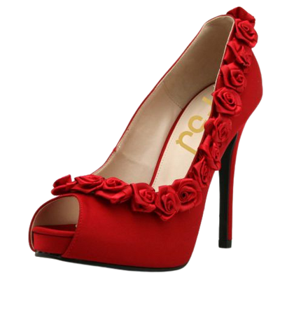 red roses heels