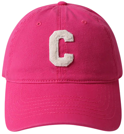 Letter C Embroidery Baseball Cap – Micas
