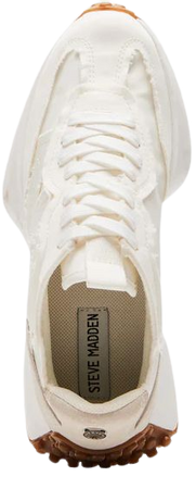 CAMPO White Lace-Up Sneaker | Women's Sneakers – Steve Madden