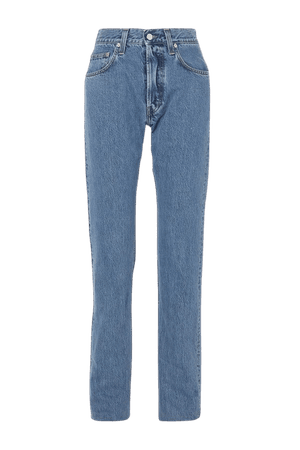 Light denim Masc Hi high-rise straight-leg jeans | Helmut Lang | NET-A-PORTER