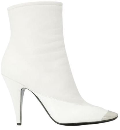 Emilio Pucci Square Toe Ankle Boots 9UCE309UX05 White | Farfetch