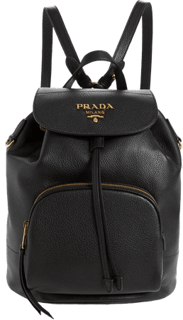 Prada Daino Leather Backpack | Nordstrom