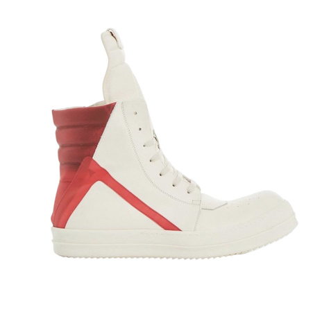 red and white Rick Owens