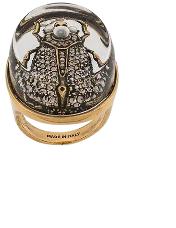 Alexander McQueen Beetle Ring