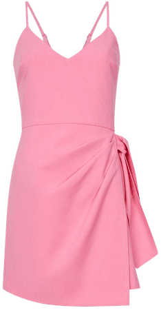 Whisper V Neck Bow Envelope Dress Morning Glory | French Connection US