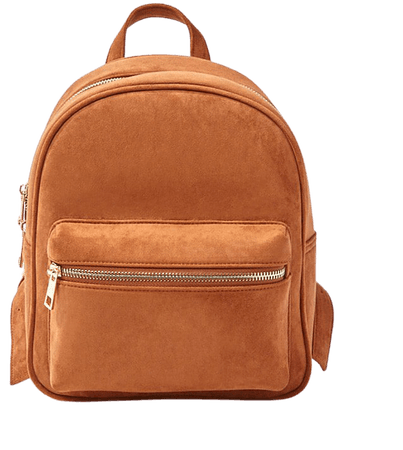 Faux Suede Backpack | Forever 21