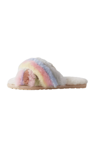 EMU Australia Mayberry Rainbow Slipper | Urban Outfitters