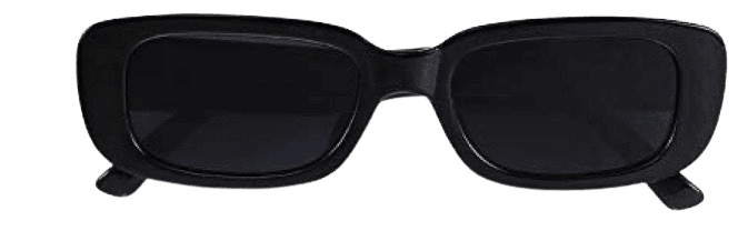 black rectangle shades