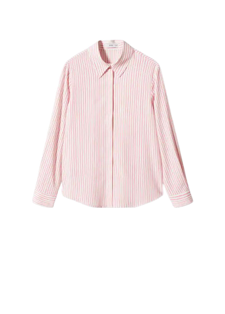 Buttoned flowy shirt - Women | Mango USA