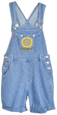 sunflower overalls
