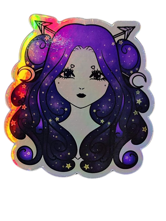 Sagittarius Astrology Zodiac Kawaii Anime Celestial | Etsy