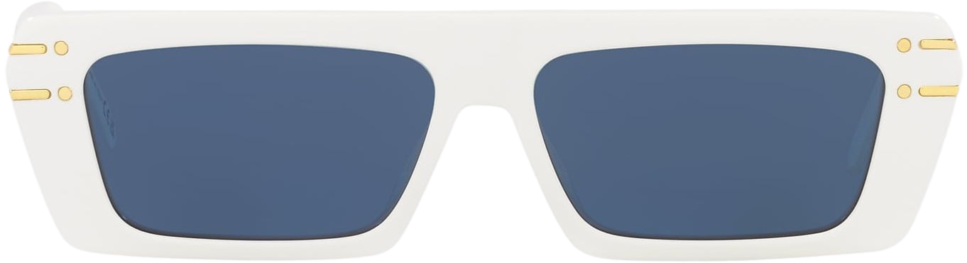DIOR DIORSIGNATURE S2U 54 Blue & White Sunglasses | Sunglass Hut USA