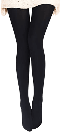line VERO MONTE Womens Opaque Warm Fleece Lined Tights at  Women's  Clothing store