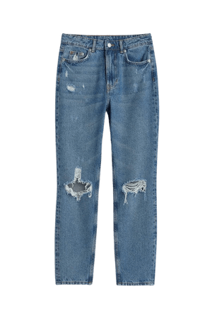 Skinny High Ankle Jeans - Denim blue - Ladies | H&M US