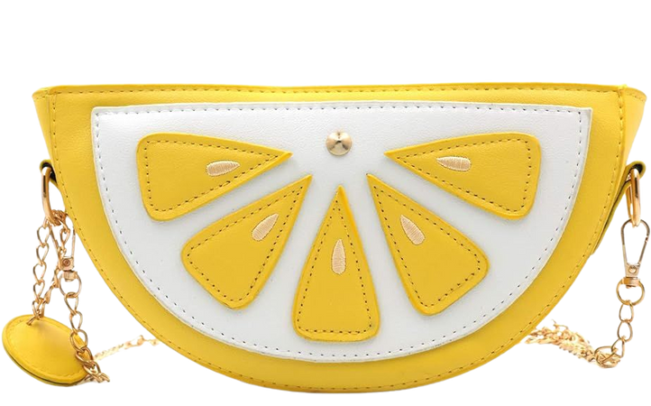 QiMing Lemon CrossBody Purse Bag,PU Phone Shoulder Wallet for Women Girl: Handbags: Amazon.com