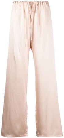La Perla straight-leg Silk Pajama Trousers - Farfetch