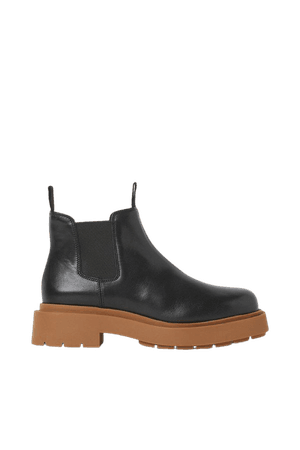 Leather Chelsea Boots - Black - Ladies | H&M US