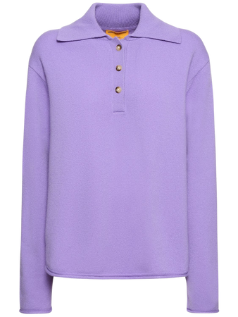 polo sweater guest in residence purple