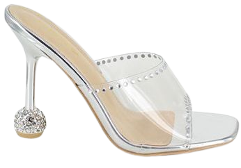 bebe Women's Mina Transparent Rhinestone Strap Dress Sandals & Reviews - Sandals - Shoes - Macy's