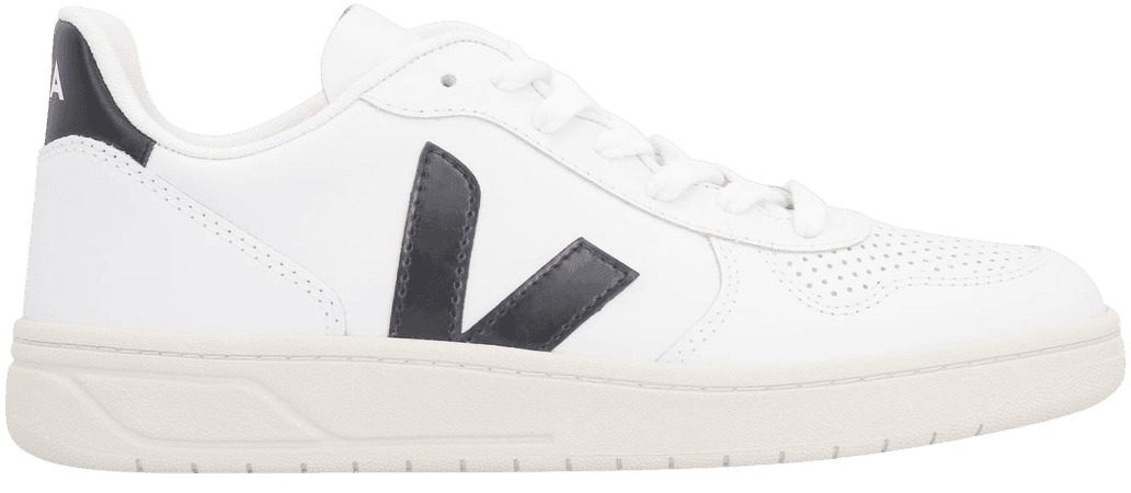 Veja V-10 Leather Low-top Sneakers