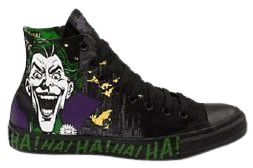 Converse Chuck Taylor The Joker Sneakers Dc Comics Shoes Batman Clown New Rare | eBay