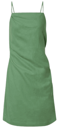 Reiss Ariela Stretch Linen Bodycon Mini Dress | REISS USA
