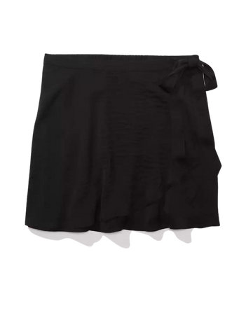 AE Silky Wrap Mini Skirt