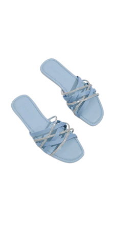 blue sandal