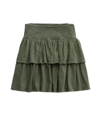 Aerie Ready-To-Ruffle Mini Skirt