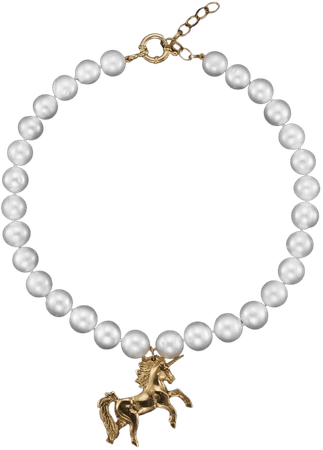 Unicorn Pearl Necklace - Maria Nilsdotter