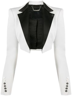 black white jacket