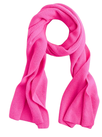 J.Crew: Ribbed Scarf In Supersoft Yarn For Women
