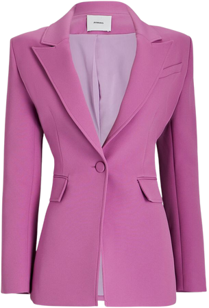 Aknvas Taylor Single-Breasted Blazer In Pink | INTERMIX®