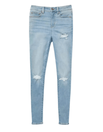 AE Ne(x)t Level Soft Knit Ripped High-Waisted Jegging