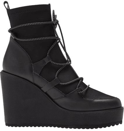 Steve Madden Atomic Wedge Lace-Up Bootie | Nordstrom