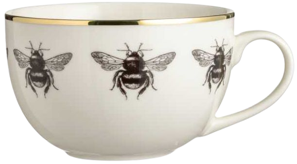 Porcelain Cup - White/bees - Home All | H&M CA