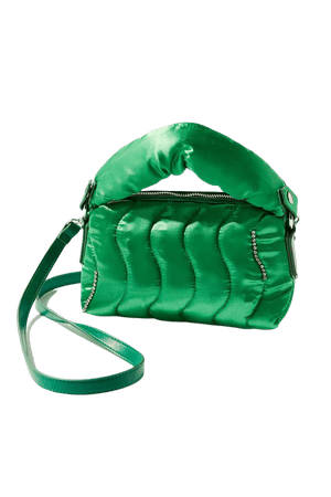 Anya Padded Satin Crossbody Bag | Urban Outfitters