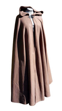 brown cloak