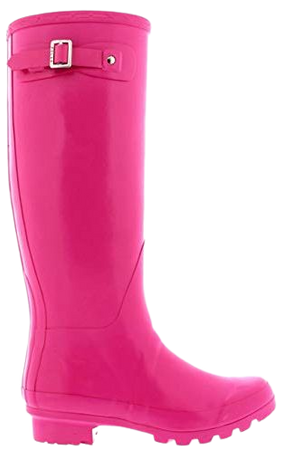 Polar Products Original Tall Gloss Waterproof Wellington Rain Boots