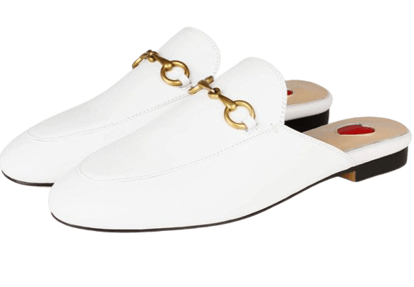 White PrinceTown Loafers Dupe