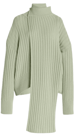 Ribbed-Knit Turtleneck Sweater By Le17 Septembre | Moda Operandi