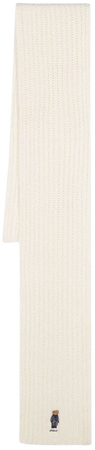 Polo Ralph Lauren Polo Bear wide-ribber Scarf - Farfetch