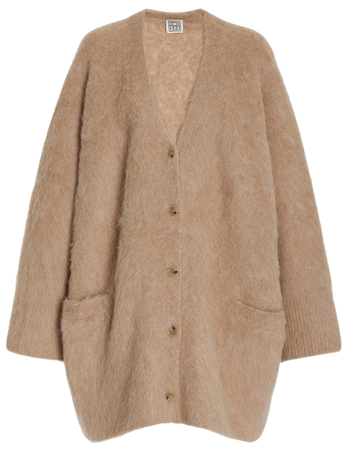 Oversized Alpaca-Blend Cardigan By Totême | Moda Operandi